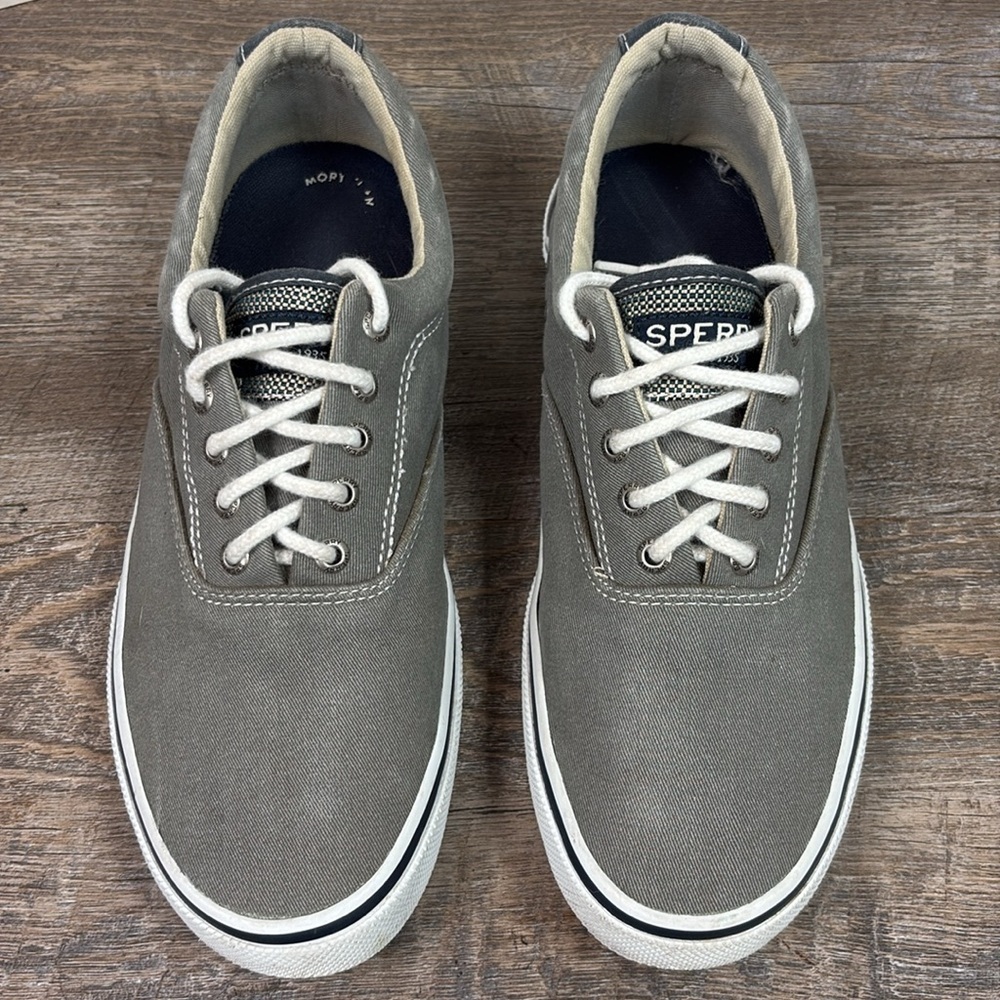 Men’s Sperry Top-Sider HALYARD CVO Salt Washed Sneakers Size 9